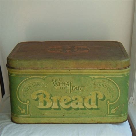 magnolia metal bread box|bread boxes for sale.